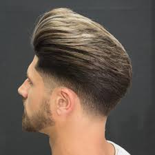 Modern pompadour hairstyle with long sides. Pompadour Hairstyle Bpatello