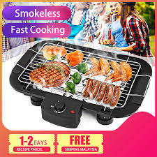 Toping pizza bakar ini pun beragam seperti beef pepperoni, hawaiian, bbq smoked beef, tuna dan lain sebagainya. Buy Ready Stock Delly E 223 Electric Grill Barbeque Smokeless Korean Bbq Pan 2000w Tempat Bakar Satay Elektrik Bbq Grill Seetracker Malaysia