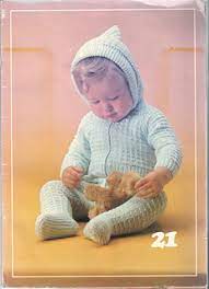 Pattern attributes and techniques include: Ravelry 21 Hooded Pram Suit Pattern By Patons