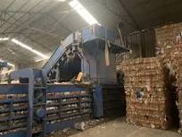Cardboard Waste Paper Horizontal Automatic Baler