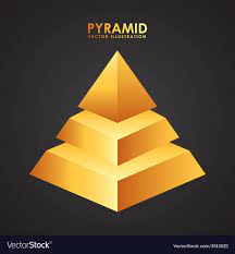 Pyramid Icon Vector Image On Vectorstock Pyramids Icon Design Icon