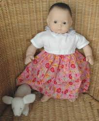 small and medium baby doll body measurements including bitty