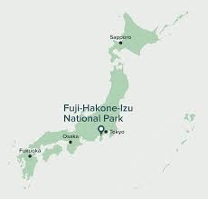 Shift your mouse across the map. Fuji Hakone Izu National Park National Parks Of Japan