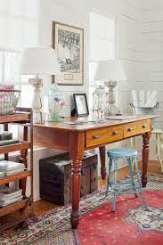 Gorgeous Country Inspired Home Offices Antique Desk Decor Inspired Homes Decor