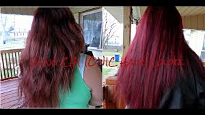 Using Chi Ionic Hair Color For The First Time Youtube
