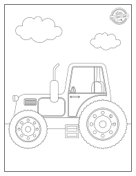 Teach your child how to identify colors and numbers and stay within the lines. Coolest Tractor Coloring Pages Kids Activities Blog