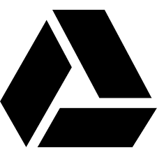 Free Google Drive Glyph Logo Icon Available In Svg Png Eps Ai Icon Fonts