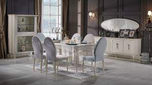 angel yemek odasi takimi bellona mobilya living room design modern dining room small chic dining room