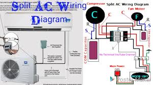 Here you can see the connection diagram in the below figure. My Technical Split Ac Wiring Diagram Hindi My Technical Youtube Channel Facebook