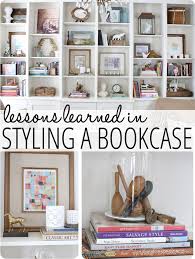 Lessons Learned In Styling A Bookcase Finding Home Farms Bookcase Decor Bookcase Decorating Bookshelves