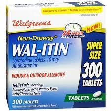 Walgreens Walitin 24 Hour Allergy Relief Tablets 300 Ea To View Further For This Item Visit The Image Lin Allergy Relief Allergy Medication Sinus Remedies
