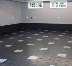 Check spelling or type a new query. Modern Garage Floor Tiles Design With Grey Color Interior Decoration Combined White Accents Garage Apartment Floor Plans Garage Floors Diy Garage Floor Design