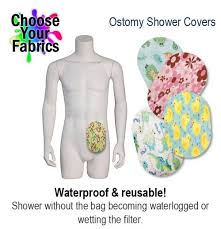 Pouchwear Ostomy Shower Cover Is A Reusable Waterproof Ostomy Cover That Will Keep Your Bag Filter Dry And Your Bag From Ostomy Ostomy Bag Colostomy Bag Covers