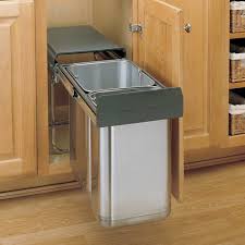 trash can cabinet, kitchen trash cans