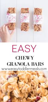 Chewy Granola Bar 3 Ingredients Is All You Need To Make This Tasty Treat Recipe Chewy Granola Bars Granola Recipe Bars Granola Bar Recipe Chewy
