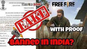 This has led to players of the most famous mobile game in india, garena free fire, worrying if their favorite game has also been banned, and searching for answers regarding the same. Freefire Banned In India Fake News With Proof Freefiretamilan Youtube