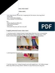 Check spelling or type a new query. Bahan Dan Cara Pembuatan Celana Santai