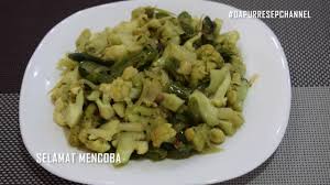 Jun 10, 2021 · tumis bumbu sampai harum, tambahkan tauco, tumis sampai harum, masukkan sayuran dan kembang tahu, tambahkan air, aduk rata setelah sayuran agak layu masukkan tahu dan tempe goreng, tambahkan gula garam dan kaldu, masak sampai matang Tumis Bunga Kol Cabe Hijau Oseng Bunga Kol Pedas Youtube