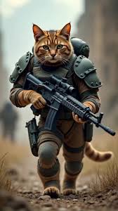 military cats cats soldiers on war #soldier #warriors #cat #catsoftiktok  #catslovers