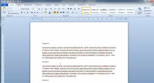 Microsoft Word Heading Formatting And Table Of Contents Mso Exchange