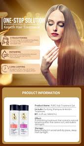 Shampoo for keratin treated hair. Purc Straightening For Hair Scalp Treatment Curly Hair Products Brazilian Keratin Treatment Purifying Shampoo Hair Care Set Brazilian Keratin Treatment Keratin Treatmenthair Repair Aliexpress