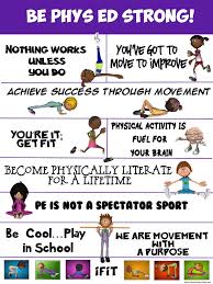 Pe Poster Be Phys Ed Strong Physical Education Physical Education Lessons Elementary Physical Education