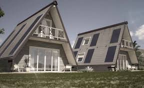 Madi La Maison A 20 000 Pliante Et Mobile Qui S Installe En 6 Heures Maison Hors Reseau Maison Triangulaire Construction Maison