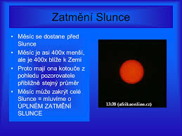 Při sebemenším náznaku konce zatmění byste měli okamžitě přestat pozorovat. Zatmeni Slunce A Mesice Ppt Stahnout