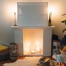Upholstering A Bench Seat Corner Craftgawker Fake Fireplace Fireplace Ikea Sconce