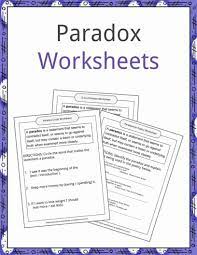 Often premises can be proven false which rectifies the contradiction. Paradox Examples Definition And Worksheets Kidskonnect