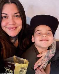 Steven Tyler's daughter Mia, 44, reveals both she and her son Axton, six,  safely escaped the devastating Maui wildfires that have left 93 dead