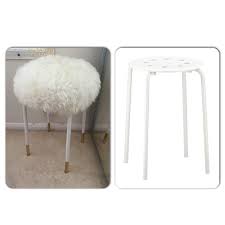 Ikea Hack Marius Stool Love My New Vanity Chair Vanitychair Vanity Chair Ikea Hack Ideas Ikea Hack