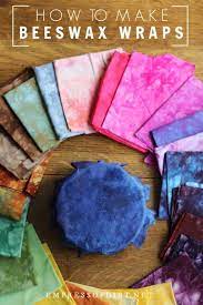 How To Make Eco Friendly Long Lasting Beeswax Food Wraps Diy Beeswax Wrap Bees Wax Wraps Beeswax Food Wrap