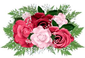 Pink And Red Rose Bouquet Clipart Gallery Yopriceville High Quality Images And Transparent Png Free Clipart Cartoon Flowers Flower Art Painting Rose