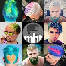 See more ideas about hair styles, mullet hairstyle, hair beauty. Merman Hair 21 Guys With Colored Hair And Dyed Beards 2021 Guide