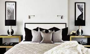This modern theme master bedroom in black and. 45 Timeless Black And White Bedrooms That Know How To Stand Out