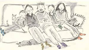 Darren goddard, from southend, essex, has been uploading daily on his. Coronavirus Swansea Mum S Doodles Of Life In Lockdown Bbc News