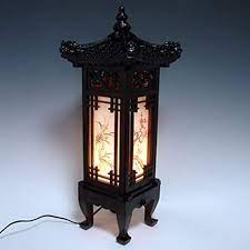 (4) total ratings 4, $99.95 new. Carved Wood Lamp Handmade Traditional Korean Dragon Roof And Window Design Art Deco Lantern Brown Asian Oriental Bedside Bedroom Accent Unusual Table Light Amazon Com