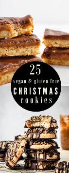 From chocolate snowballs to almond crisps, these very merry cookies aren't missing anything but the gluten. 25 Gluten Free Vegan Christmas Cookies Recipes Vegan Christmas Cookies Recipes Vegan Christmas Cookies Vegan Christmas Cookies Gluten Free