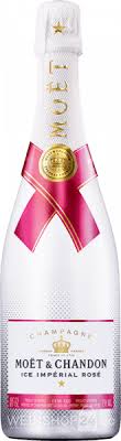 A new champagne experience combining free, fresh and fun sensations while remaining true to the moët & chandon style. Moet Chandon Ice Imperial Rose Champagne