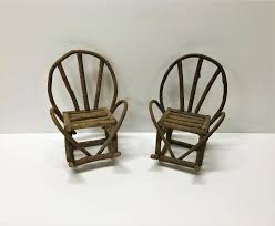 Bentwood Twig Doll Chair Vintage Handmade Doll Rocking Chair Etsy Doll Furniture Dolls Handmade Rocking Chair