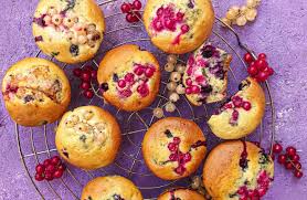 Briose cu banane si ciocolata. Muffins Cu Fructe De Padure Sau Briose Cu Fructe De Padure