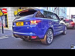 Range Rover Svr Amazing V8 Sounds Youtube