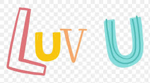 Luv U Text Png Doodle Font Colorful Handwritten Free Image By Rawpixel Com Bee In 2020 Png Text Doodle Fonts Doodles