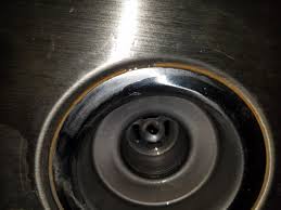 putty around sink drain : plumbing