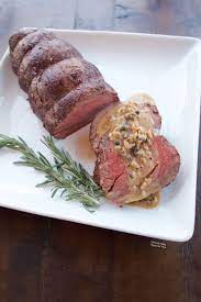 This recipe makes the best beef tenderloin in the oven and is super flavorful and tender. Easy Roast Beef Tenderloin With Peppercorn Sauce Perfect Every Time