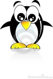 Animated Bird With Big Eyes Big Eyes Pinguim