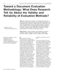 Validity and reliability are considered as the basics of research methodology for conducting research in any discipline especially in scientific discipline. Https Ieeexplore Ieee Org Iel5 47 18778 00867941 Pdf