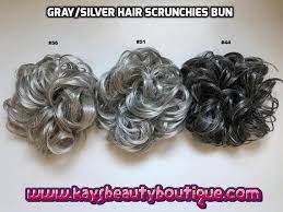 Premium Quality Grey Silver Hair Scrunchy Hair Bun Hand Made Etsy In 2021 Grey Hair Scrunchies Scrunchie Hairstyles Grey Hair Pieces