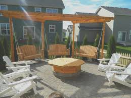 We have a clearing in our woods that we set up a fire ring out of boulders and some rustic seating. 48 Stunning Fire Pit Seating Ideas To Spice Up Your Backyard Outdoor Fire Pit Seating Fire Pit Seating Area Fire Pit Swings